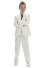 Luxe kinderkostuum effen ivoor-104 NIEUW, Kinderen en Baby's, Kinderkleding | Maat 104, Ophalen of Verzenden, Nieuw, S.Y.W, Jongen