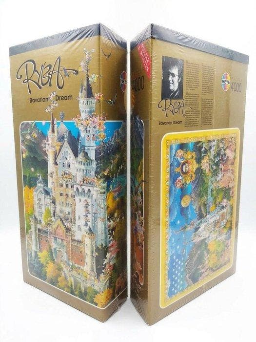 Rare Heye 4000 pcs Jigsaw Puzzle - Michael Ryba: Bavarian, Antiek en Kunst, Antiek | Speelgoed
