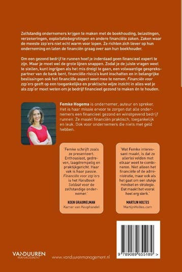 Financiën voor ZZPers en andere zelfstandig ondernemers, Verzenden, Zo goed als nieuw, Femke Hogema