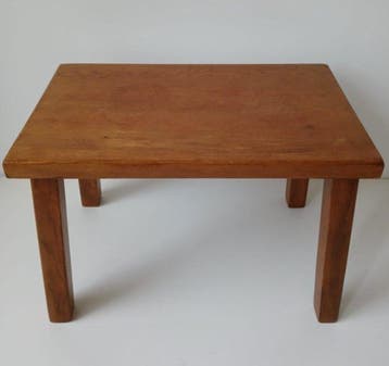 Bijzettafel - Eik - Vintage bijzettafel