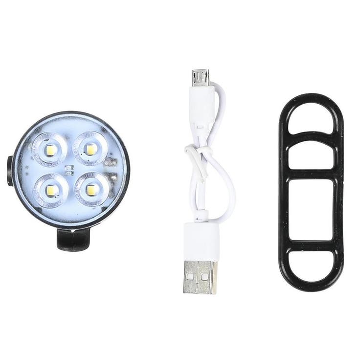 Benson Fietslamp - Helder Wit Licht - COB LEDs - USB Opla..., Fietsen en Brommers, Fietsaccessoires | Overige Fietsaccessoires