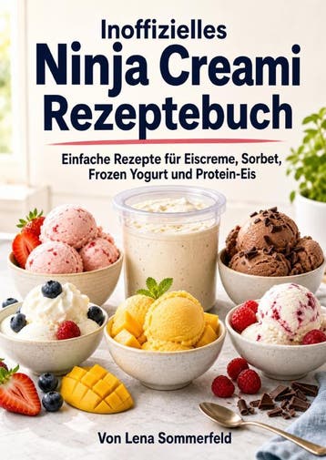 Inoffizielles Ninja Creami Rezeptebuch | Lena Sommerfeld, Boeken, Ophalen of Verzenden, Nieuw, Lena Sommerfeld