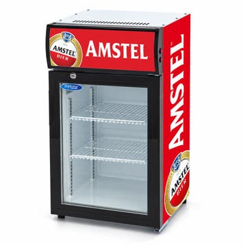 Amstel glasdeurkoelkast 50 liter, Ophalen of Verzenden