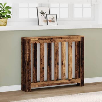 vidaXL Radiatorombouw 104x20x82 cm bewerkt hout oud hout, Verzenden, Nieuw