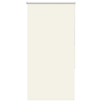 vidaXL Rolgordijn verduisterend gebroken wit 65x175 cm, Verzenden, Nieuw, Wit