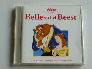 Belle en het Beest - Disney / Het verhaal en 4 originele Ned, Ophalen of Verzenden, Zo goed als nieuw
