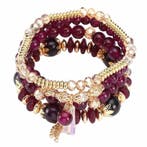 Fako Bijoux - Armband Set - Boho - Bohemian - Obelisk -, Verzenden, Nieuw