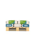Biochar bodemverbeteraar (12x = 120 kg - 420 L) - organische, Verzenden, Mest
