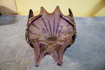 Josef Hospodka - Schotel - L. 39 cm - Glas, Antiek en Kunst