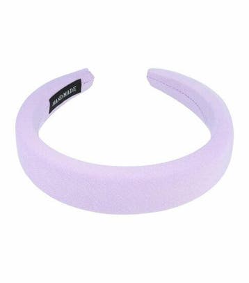 Haarband Diadeem 3cm – Dik Gevuld – Effen Kleur – Handmade –, Nieuw