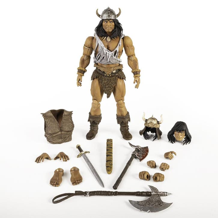 Conan Battle of the Black Stone Action Figure 1/12 Conan 18, Verzamelen, Film en Tv, Nieuw, Ophalen of Verzenden