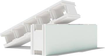 Polystyreen zwembadblok High density - 125 x 25 x 30 cm, Tuin en Terras, Verzenden, Nieuw