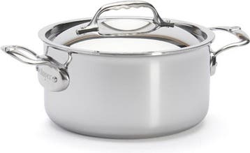 De Buyer Affinity Braadpan met Deksel - Ø 20cm - Rvs, Ophalen of Verzenden, Nieuw, De Buyer