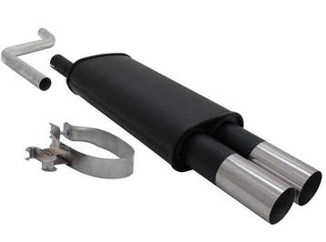 Novus sportuitlaat Vw Polo 2, Polo 3 2x76mm RL-Design, Verzenden, Nieuw