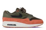 Nike Air Max 1 Olive Canvas Dark Russet • 40 43 45 47.5, Ophalen of Verzenden, Nieuw, Nike, Sneakers of Gympen