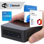 Core i5 Mini PC compleet - WiFi + BT + + Office Mini PC, Nieuw