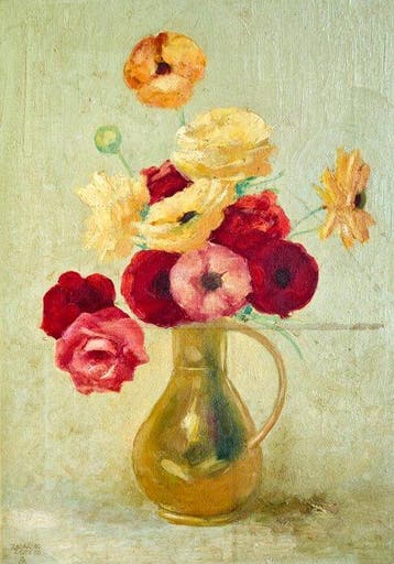 Zacarías Cerezo Ortín (1951) - NO RESERVE - Jarrón con
