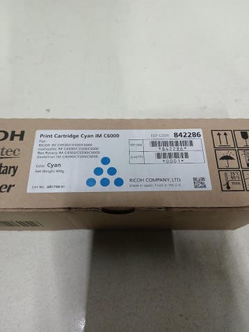 Ricoh 842286 Toner, Cyaan, Ophalen, Nieuw in verpakking