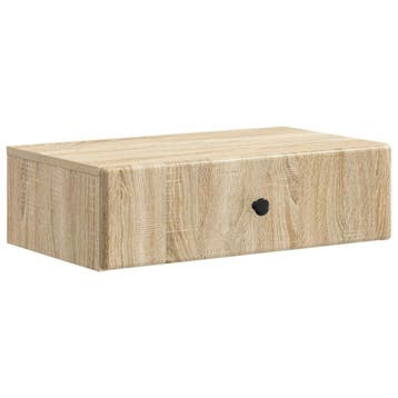 Wandtafel met lade, Sonoma Eiken - Retourdeal, Huis en Inrichting, 50 tot 100 cm, Ophalen of Verzenden, Zo goed als nieuw, Overige houtsoorten