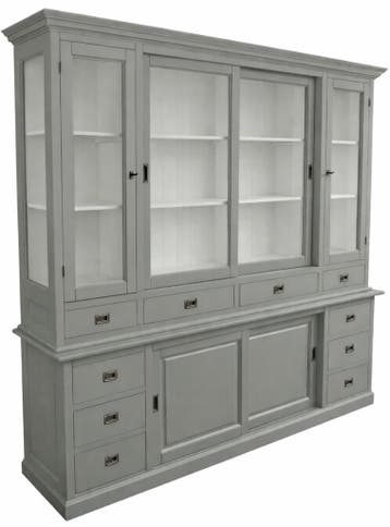 Buffetkast grey Vleuten 225cm, Ophalen of Verzenden, Nieuw