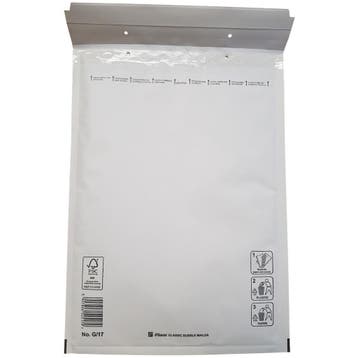 100 Luchtkussenenveloppen G/17 230x340mm wit Filmar Classic, Verzenden, Nieuw in verpakking