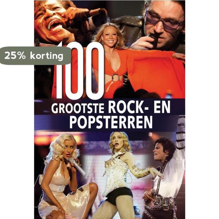 100 Grootste rock-en popsterren 9789036624350, Boeken, Overige Boeken, Gelezen, Verzenden
