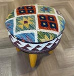 Poef Kelim - ( unused ) - Kelim - 48 cm - 48 cm, Huis en Inrichting, Stoffering | Tapijten en Kleden, Nieuw