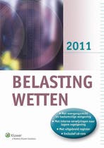 Belastingwetten 2011 9789013076660 A.W. Cazander, Verzenden, Gelezen, A.W. Cazander
