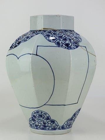 Vaas - Porselein - Japan - Edo Periode (1600-1868) -