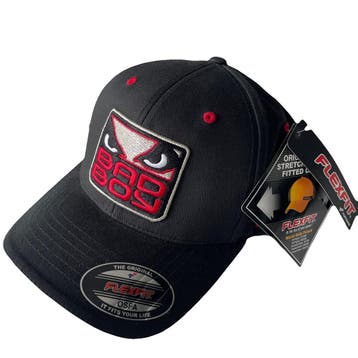 Bad Boy Baseballpet Zwart Rood OSFA MMA UFC FlexFit, Maat 52/54 (L), Vechtsport, Nieuw, Ophalen of Verzenden