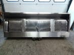 RVS Afzuigkap met 4 filters, B250 x D90,5 x H59cm,, Zakelijke goederen, Horeca | Keukenapparatuur, Gebruikt
