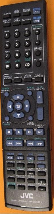 Afstandsbediening Jvc rm-snxdc3u, Ophalen of Verzenden, Nieuw, Origineel