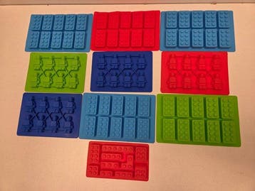 Lego MOC (My own creation) - Custom Item - Partij siliconen, Nieuw