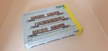 Trix H0 - 24146 - Modeltrein goederenwagonset (1) - Set van, Nieuw