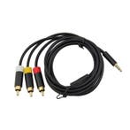 Microsoft 3.5mm (1/8) AV-Kabel voor Xbox 360 E (Nieuw), Verzenden, Nieuw