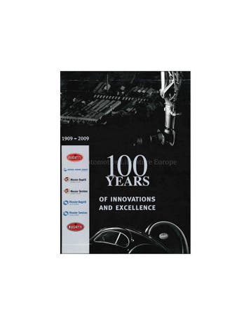 BUGATTI: 100 YEARS OF INNOVATION AND EXCELLENCE 1909 - 2009, Boeken, Nieuw, Author