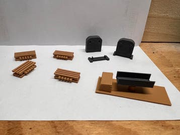 Accessoire set voor 90t kraan, Overige merken, Verzenden, Gelijkstroom of Wisselstroom, Overige typen