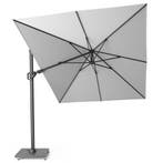 Challenger T2 zweefparasol 350x260 cm lichtgrijs met, Ophalen of Verzenden, Nieuw