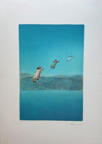 Antonio Bueno (1918-1984) - Tre sorelline, Antiek en Kunst