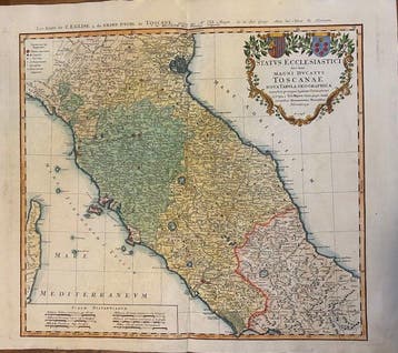 Italië - Toscane; Tobias Mayer cartografo// Eredi Homann -, Nieuw