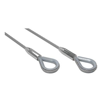 FORTEX Steel 0,5 meter - Ø10mm 1T staalkabel 6x 36 + stk, Muziek en Instrumenten, Licht en Laser, Verzenden, Nieuw