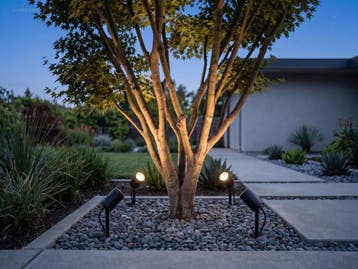 (20x) Prikspot tuinlamp GU10 fitting zand zwart..., Nieuw