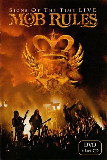 dvd - Mob Rules - Signs Of The Time Live, Verzenden, Zo goed als nieuw
