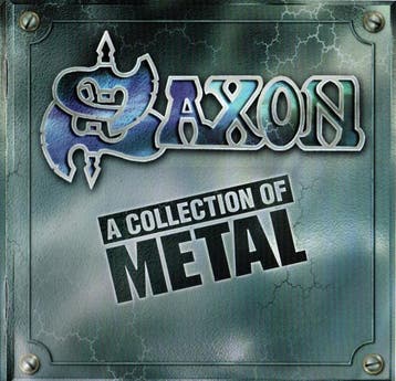 cd - Saxon - A Collection Of Metal, Verzenden, Zo goed als nieuw