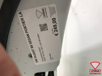 VW Passat B8 2014+ Sedan Portier Deur Links Achter Origineel, Ophalen, Gebruikt, Links, Volkswagen