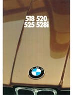 1980 BMW 5 SERIE BROCHURE ENGELS, Nieuw, BMW, Author
