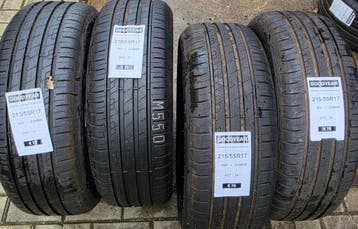 215/55r17 94V Goodyear Demo Banden, Ophalen, 215 mm, Nieuw, 17 inch