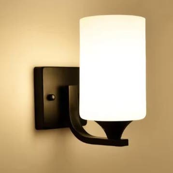 Nordic Glazen Wandlamp – Minimalistische LED Sfeerverlichtin, Verzenden, Nieuw