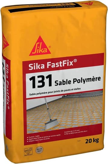 Sika FastFix 131 polymeer voegzand zandkleur 20 kg, Verzenden, Nieuw