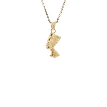 Gouden vintage Nefertiti hanger 18 kt, Ophalen of Verzenden, Nieuw